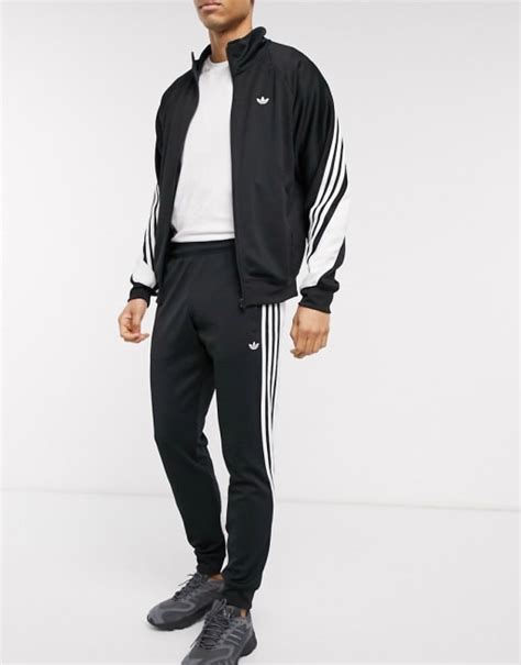 adidas originals lineaire polybroek met 3 strepen